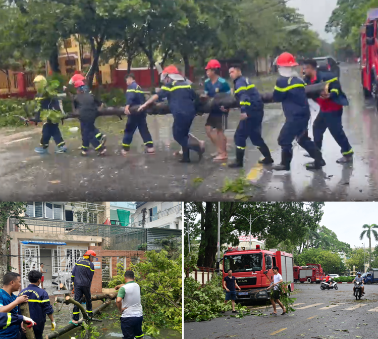 Lực lượng Cảnh sát PCCC và CNCH đã tìm kiếm, tiếp cận và hướng dẫn di chuyển khoảng 164 người thoát khỏi vùng nguy hiểm.